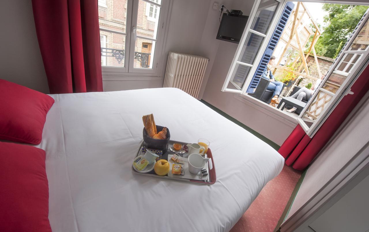 Hotel Celine - Hotel De La Gare Rouen Exteriör bild